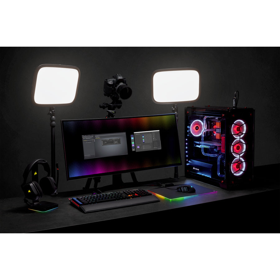 Clavier de jeu mécanique Corsair K95 RGB Platinum XT - Cherry MX Speed ​​CH-9127414-NA