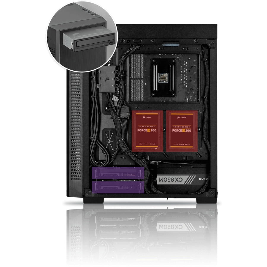 Boîtier pour ordinateur de jeu Corsair 110R CC-9011183-WW