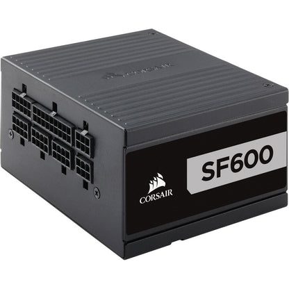 Corsair SF Series SF600 - Bloc d'alimentation SFX hautes performances certifié 80 PLUS Platinum de 600 W CP-9020182-NA