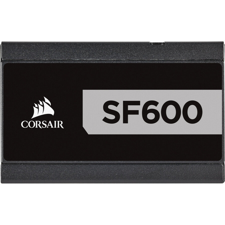 Corsair SF Series SF600 - Bloc d'alimentation SFX hautes performances certifié 80 PLUS Platinum de 600 W CP-9020182-NA