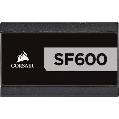 Corsair SF Series SF600 - Bloc d'alimentation SFX hautes performances certifié 80 PLUS Platinum de 600 W CP-9020182-NA
