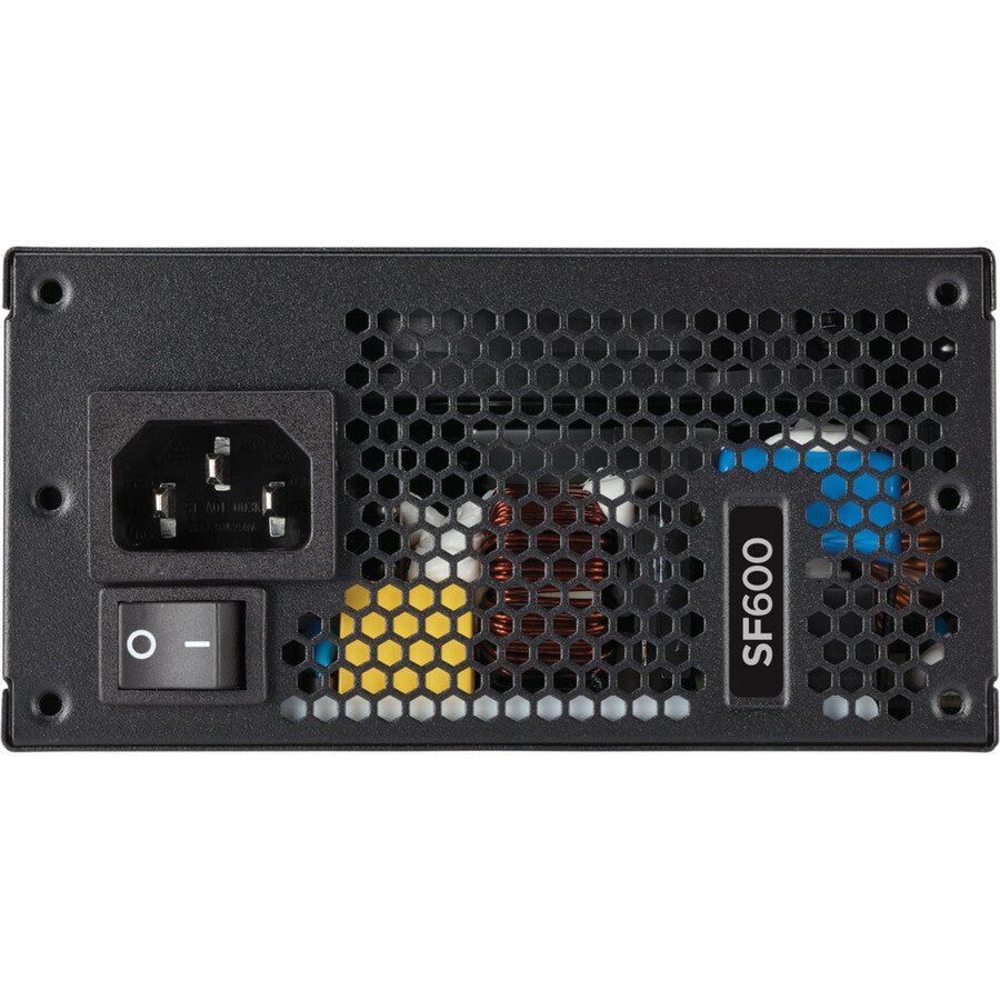 Corsair SF Series SF600 - Bloc d'alimentation SFX hautes performances certifié 80 PLUS Platinum de 600 W CP-9020182-NA