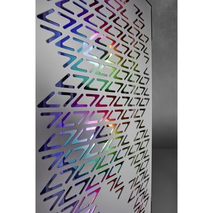 Boîtier intelligent moyen tour en verre trempé Corsair iCUE 220T RGB Airflow - Blanc CC-9011174-WW