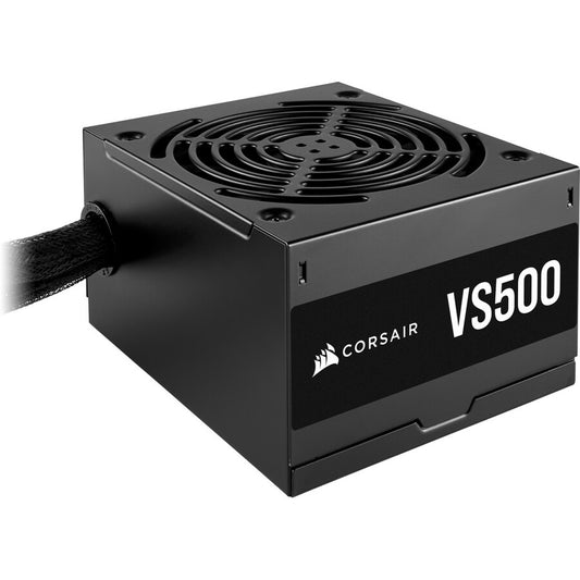 Corsair VS Series VS500 - Bloc d'alimentation ATX non modulaire certifié 80 PLUS de 500 W CP-9020223-NA