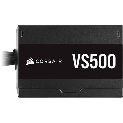 Corsair VS Series VS500 - Bloc d'alimentation ATX non modulaire certifié 80 PLUS de 500 W CP-9020223-NA