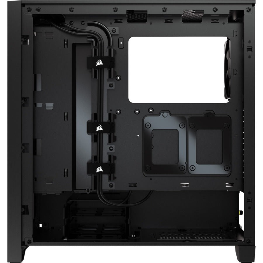 Boîtier ATX moyen-tour en verre trempé Corsair 4000D - Noir CC-9011198-WW