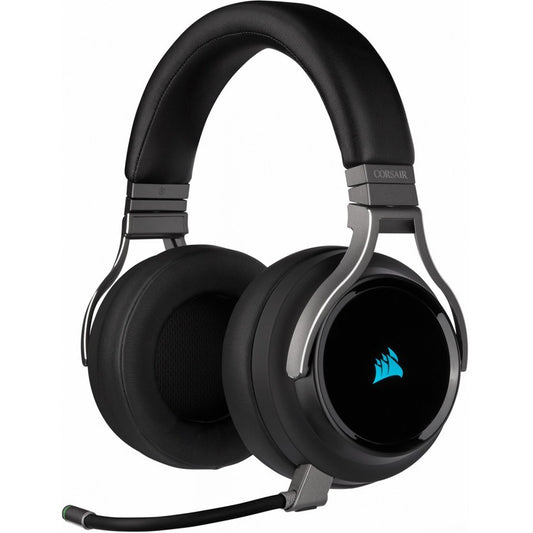 Casque de jeu haute fidélité Corsair VIRTUOSO RGB WIRELESS - Carbone CA-9011185-NA
