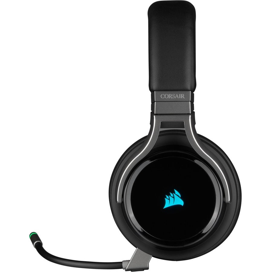 Casque de jeu haute fidélité Corsair VIRTUOSO RGB WIRELESS - Carbone CA-9011185-NA