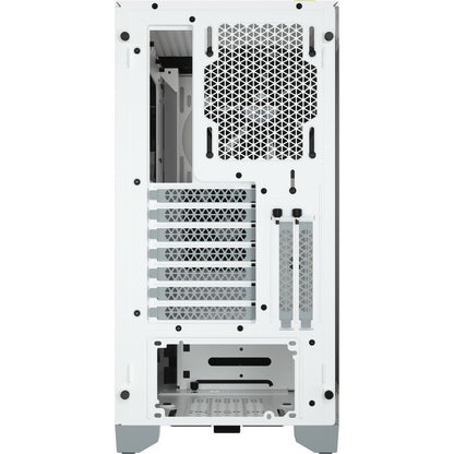 Corsair 4000D Tempered Glass Mid-Tower ATX Case - White CC-9011199-WW