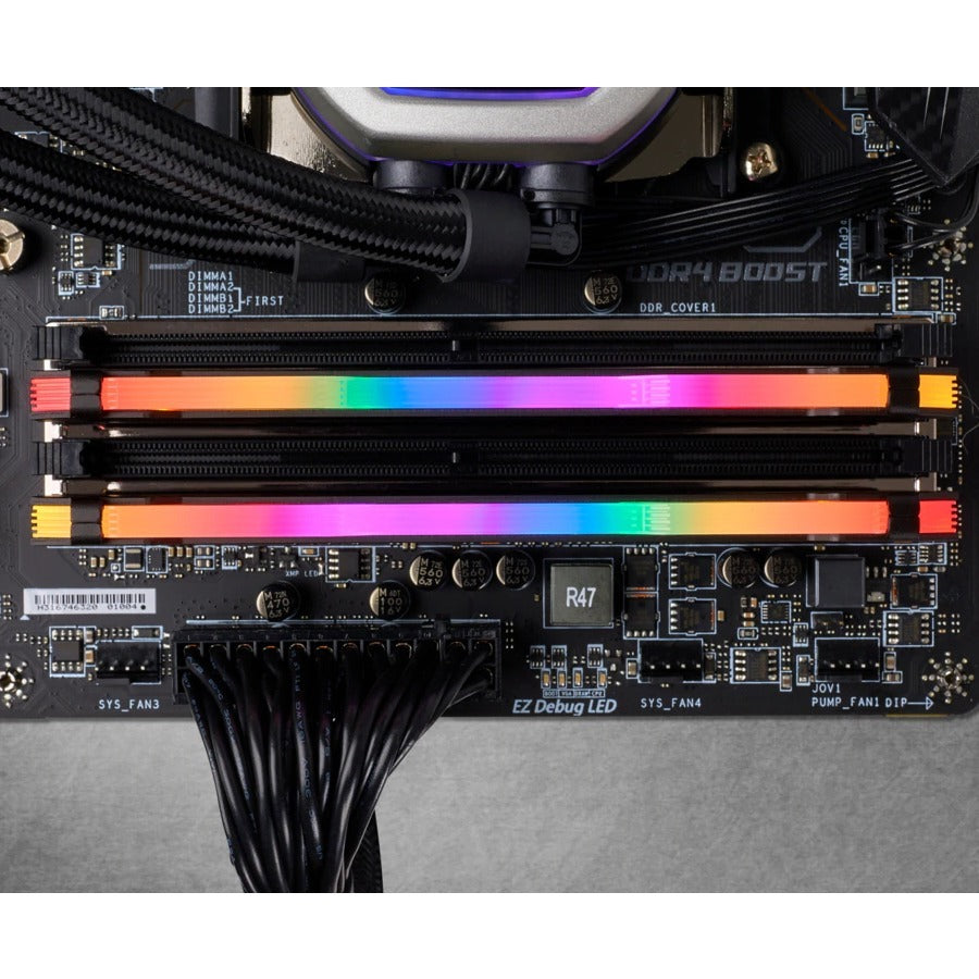 Kit de mémoire Corsair Vengeance RGB Pro 16 Go (2 x 8 Go) DDR4 SDRAM CMW16GX4M2D3600C18
