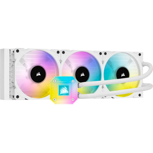 Refroidisseur liquide pour processeur Corsair iCUE H150i ELITE CAPELLIX - Blanc CW-9060051-WW