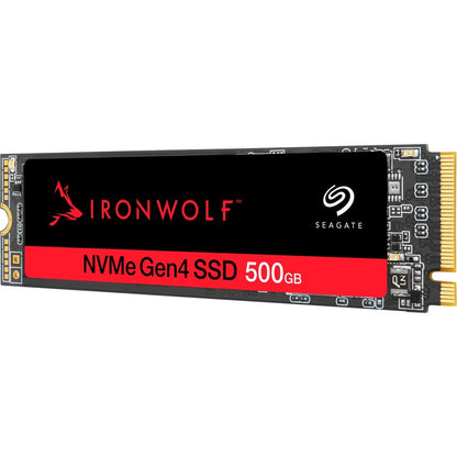 Disque SSD Seagate IronWolf 525 500 Go - M.2 interne - PCI Express NVMe (PCI Express NVMe 4.0 x4) ZP500NM3A002