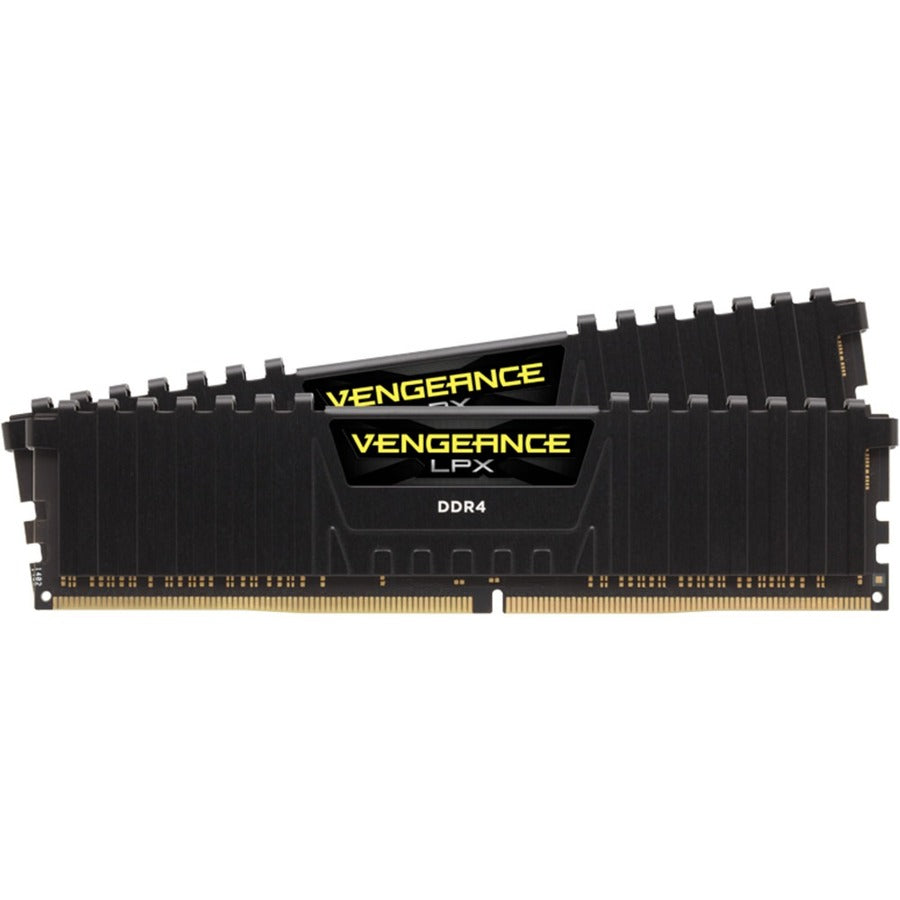 Kit de mémoire Corsair Vengeance LPX 16 Go (2 x 8 Go) DDR4 DRAM 3600 MHz C18 AMD Ryzen - Noir CMK16GX4M2Z3600C18