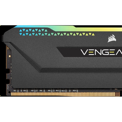 Kit de mémoire Corsair Vengeance RGB Pro SL 32 Go (2 x 16 Go) DDR4 DRAM 3200 MHz C16 - Noir CMH32GX4M2E3200C16