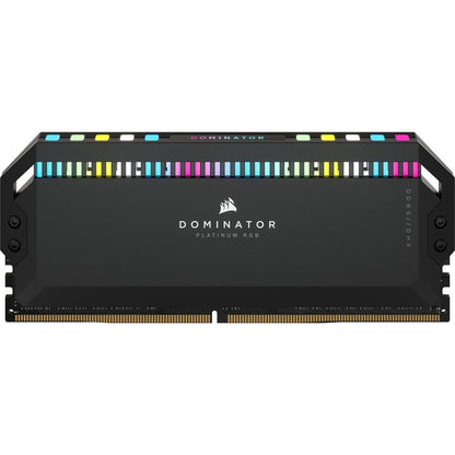 Corsair Dominator Platinum RGB 64GB (2 x 32GB) DDR5 DRAM 5200MHz C40 Memory Kit - Black CMT64GX5M2B5200C40
