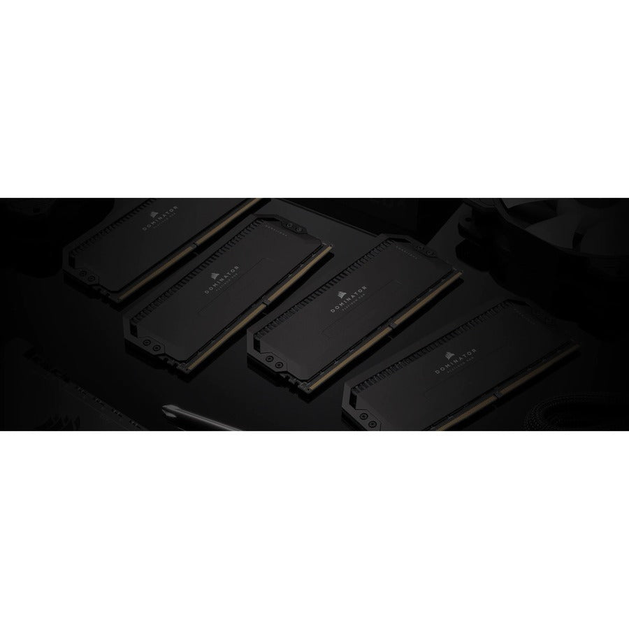 Corsair Dominator Platinum RGB 64GB (2 x 32GB) DDR5 DRAM 5200MHz C40 Memory Kit - Black CMT64GX5M2B5200C40