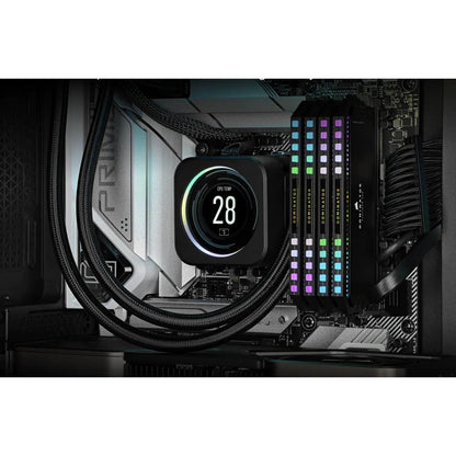 Corsair Dominator Platinum RGB 64GB (2 x 32GB) DDR5 DRAM 5200MHz C40 Memory Kit - Black CMT64GX5M2B5200C40