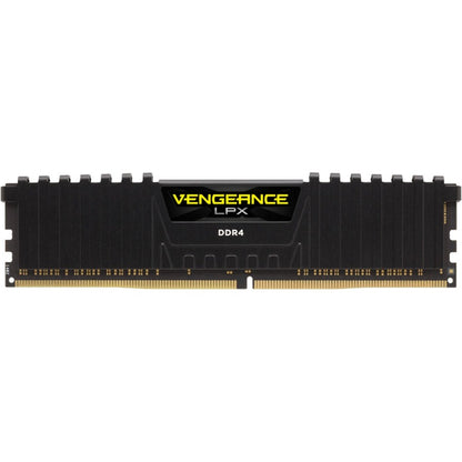 Corsair Vengeance LPX 16GB (2 x 8GB) DDR4 DRAM 3200MHz C16 Memory Kit - Black CMK16GX4M2E3200C16