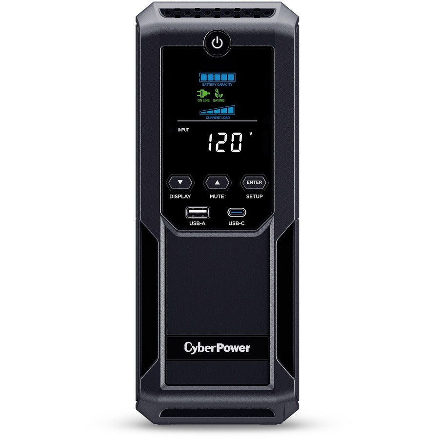 Onduleur mini-tour 1500 VA CyberPower LCD intelligent CP1500AVRLCD3 CP1500AVRLCD3