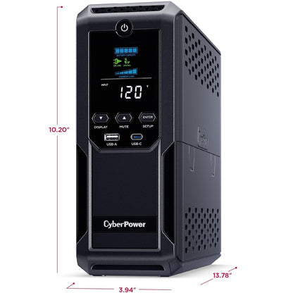 Onduleur mini-tour 1500 VA CyberPower LCD intelligent CP1500AVRLCD3 CP1500AVRLCD3