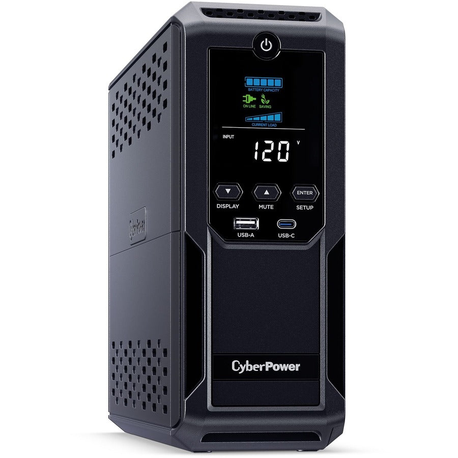 Onduleur mini-tour 1500 VA CyberPower LCD intelligent CP1500AVRLCD3 CP1500AVRLCD3