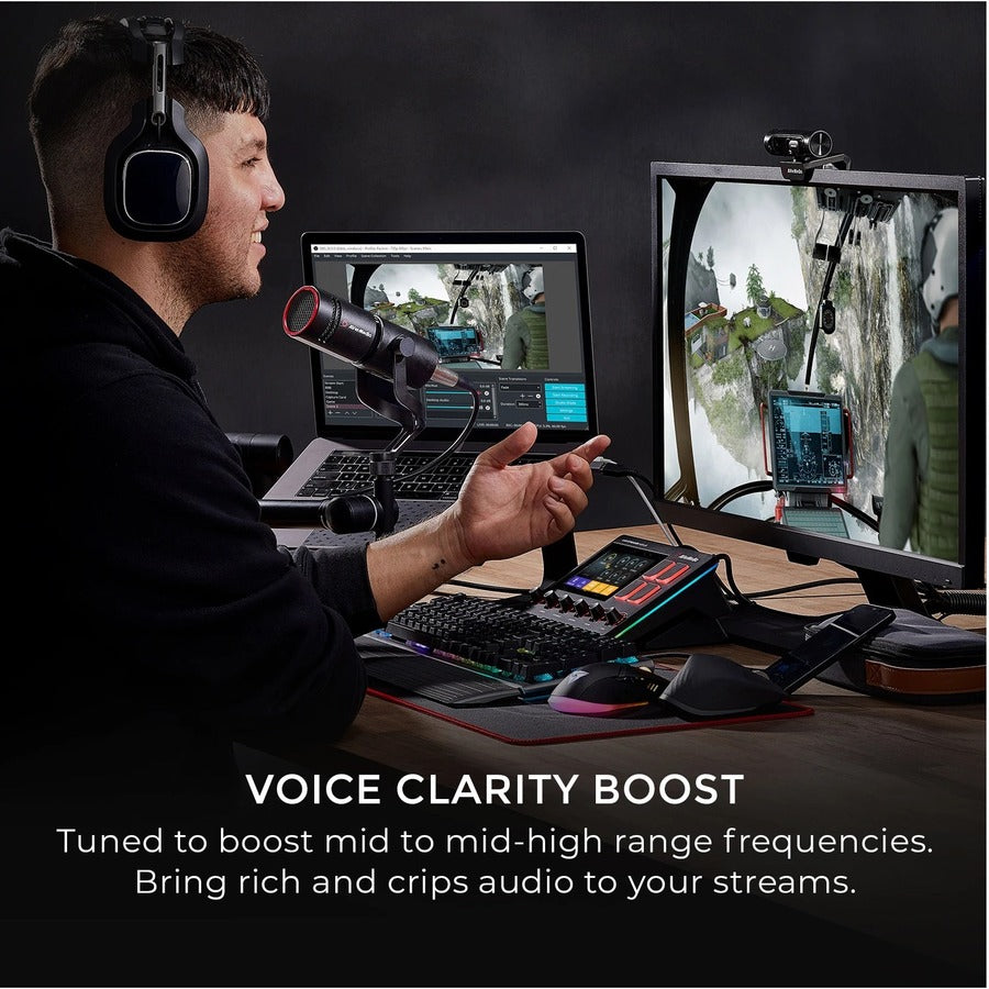Microphone dynamique filaire AVerMedia Live Streamer MIC 330 AM330