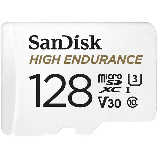 Carte microSD SanDisk High Endurance 128 Go Classe 10 SDSQQNR-128G-GN6IA