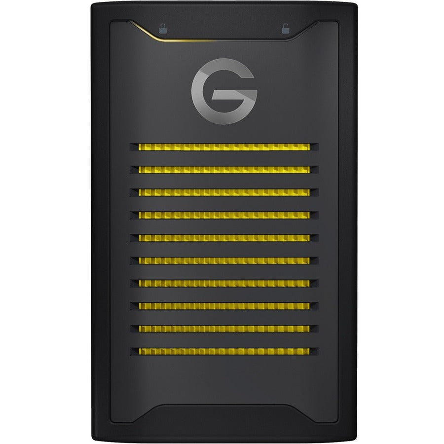 Disque SSD portable robuste SanDisk Professional G-DRIVE ArmorLock SDPS41A-001T-GBANB 1 To - M.2 externe SDPS41A-001T-GBANB