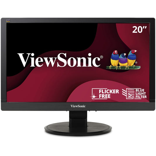 Moniteur LCD LED Full HD 19,5" ViewSonic Value VA2055Sa - 16:9 - Noir VA2055SA