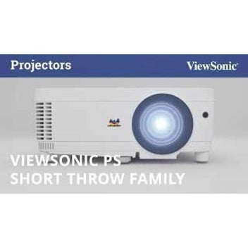 ViewSonic PS600W 3D Ready Short Throw DLP Projector - 16:10 PS600W