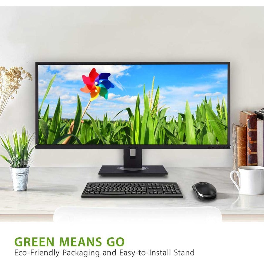 Moniteur LED ViewSonic Graphic VG3448 34" UWQHD - 21:9 - Noir VG3448