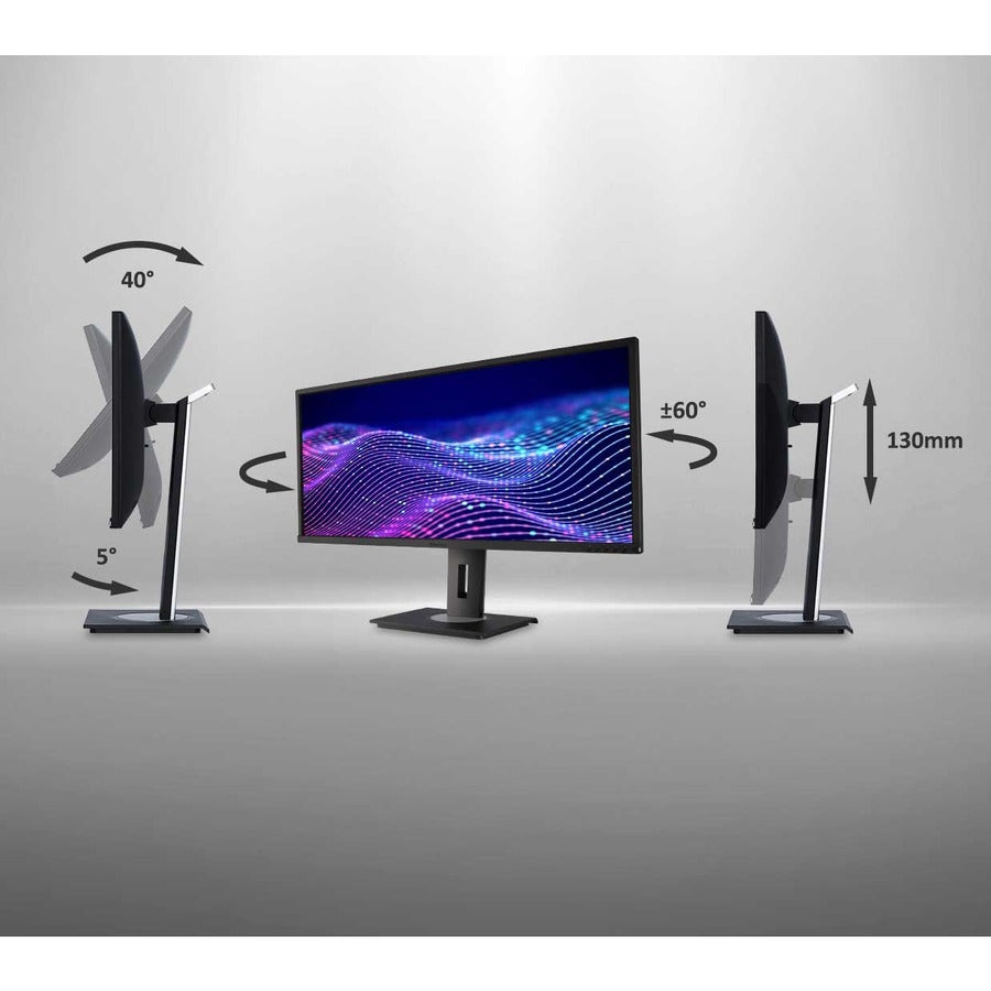 Moniteur LED ViewSonic Graphic VG3448 34" UWQHD - 21:9 - Noir VG3448