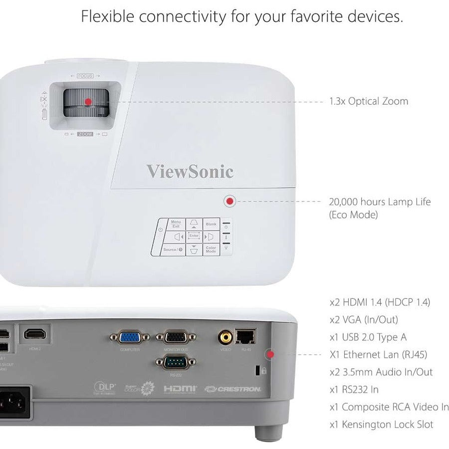 Projecteur DLP ViewSonic PG707X - 4:3 PG707X
