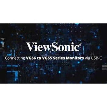 Moniteur LCD LED WQHD 27" ViewSonic VG2756-2K - 16:9 - Noir VG2756-2K