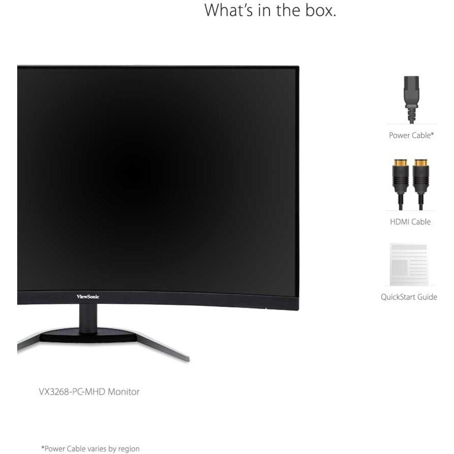 Écran Viewsonic 32", panneau MVA, résolution 1920 x 1080 VX3268-PC-MHD