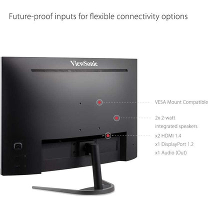 Écran Viewsonic 32", panneau MVA, résolution 1920 x 1080 VX3268-PC-MHD