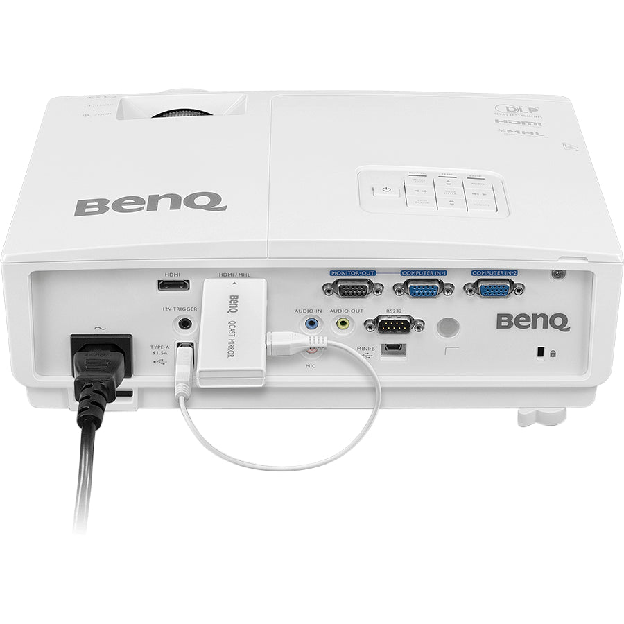 BenQ QCast Mirror QP20 IEEE 802.11ac WiMedia Adapter for Smartphone/Tablet/Notebook 5A.JH328.10A