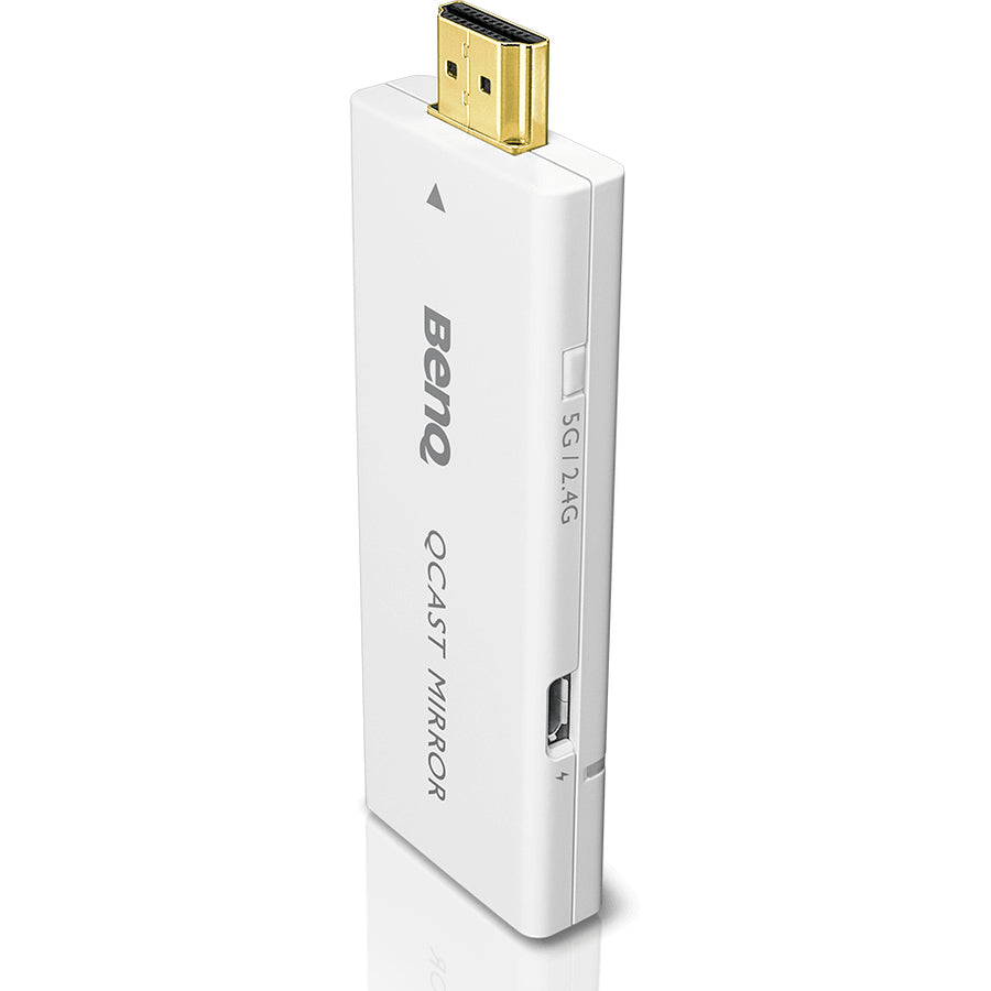 BenQ QCast Mirror QP20 IEEE 802.11ac WiMedia Adapter for Smartphone/Tablet/Notebook 5A.JH328.10A