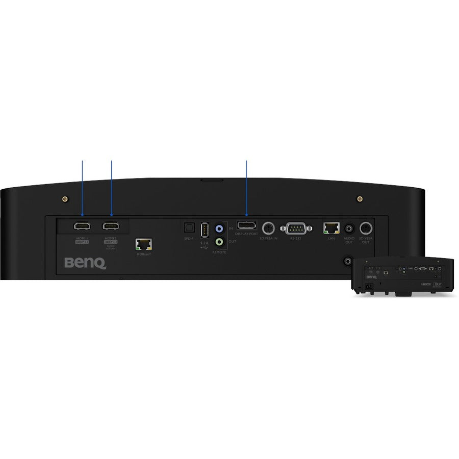 BenQ LK936ST 3D Ready Short Throw DLP Projector - 16:9 - Ceiling Mountable, Wall Mountable LK936ST