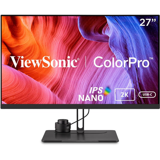 Moniteur LCD LED WQHD 27" ViewSonic ColorPro VP2776 ​​- 16:9 - Noir VP2776