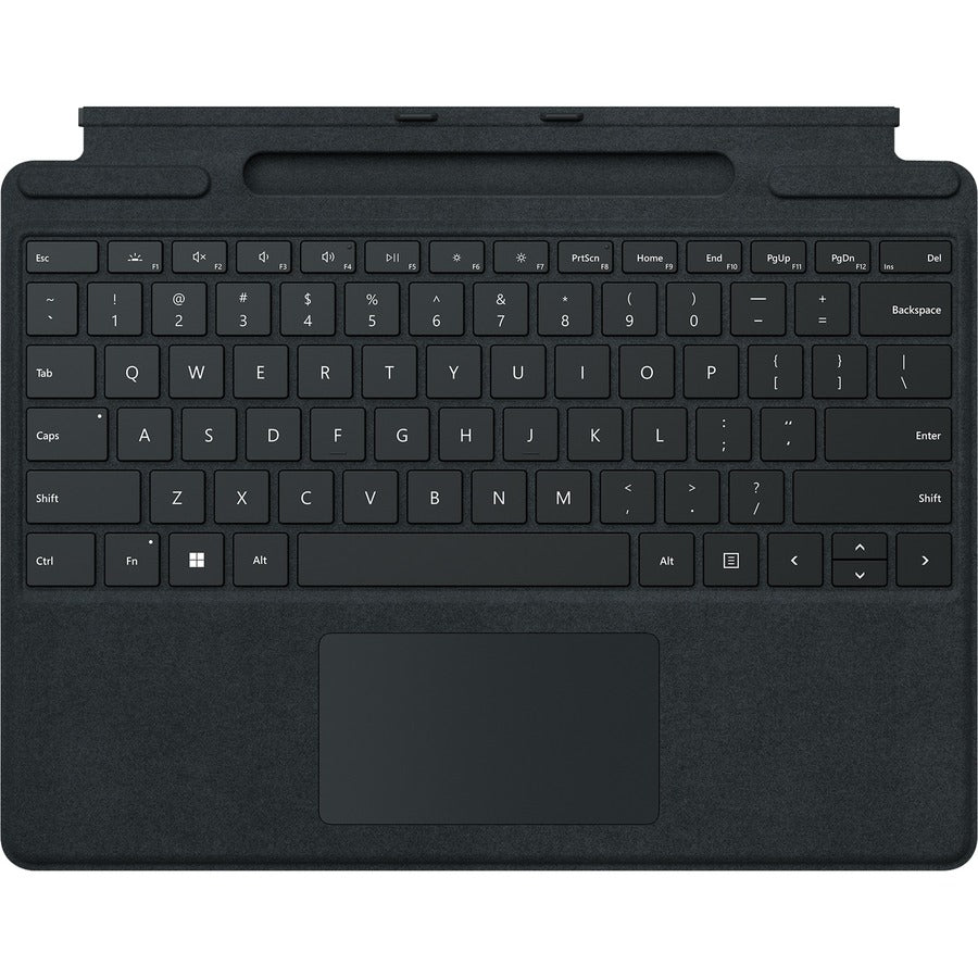 Étui clavier/housse Microsoft Signature avec stylet Slim Pen 2 pour tablette Microsoft Surface Pro 8, Surface Pro X - Noir 8X8-00001