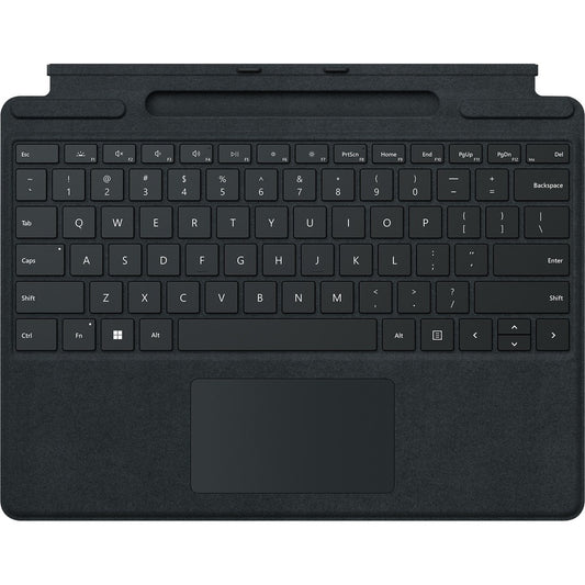 Étui clavier/housse Microsoft Signature avec stylet Slim Pen 2 pour tablette Microsoft Surface Pro 8, Surface Pro X - Noir 8X8-00001