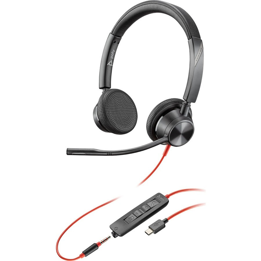 Casque USB-C Plantronics Blackwire 3325 213939-101