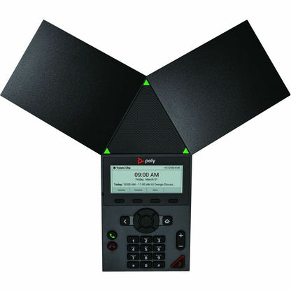 Station de conférence IP Poly Trio 8300 - Filaire - Wi-Fi, Bluetooth - Noir 849A0AA#AC3