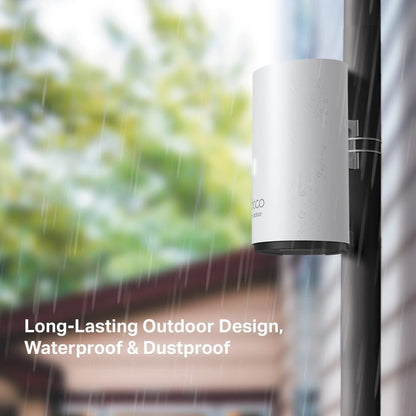 Routeur sans fil Ethernet Wi-Fi 6 IEEE 802.11ax Deco X50-Outdoor de TP-Link DecoX50-Outdoor1-pack