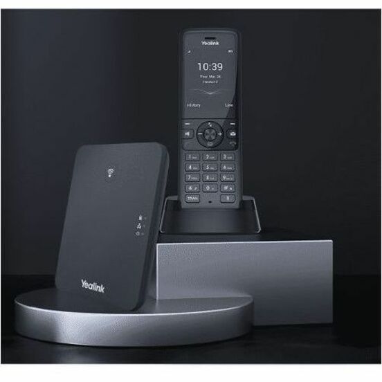 Téléphone IP Yealink W78P - Sans fil - Filaire - DECT - Bureau, Montage mural - Noir, Gris classique W78P
