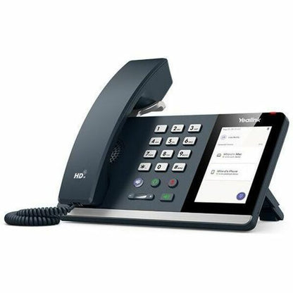 Téléphone Bluetooth standard Yealink MP50-TEAMS - Argent Noir MP50-TEAMS