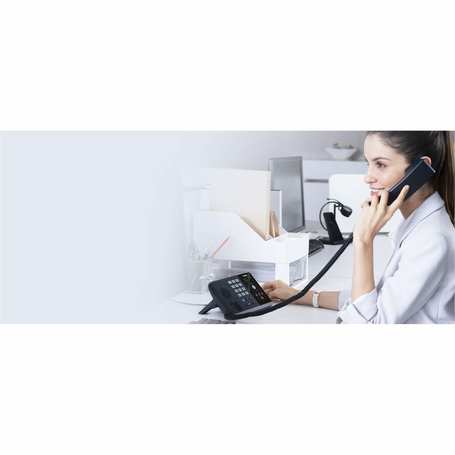 Téléphone Bluetooth standard Yealink MP50-TEAMS - Argent Noir MP50-TEAMS