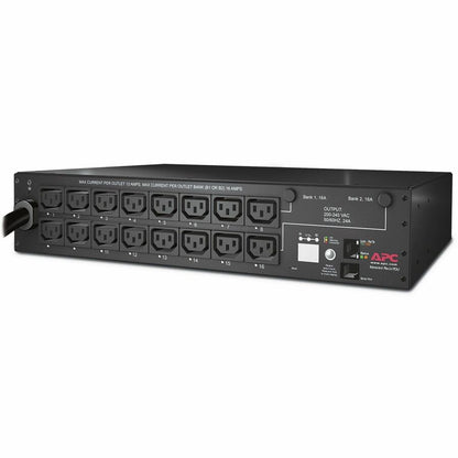 Unité de distribution d'alimentation en rack APC by Schneider Electric, commutée, 2U, 30 A, 208 V, (16) C13 AP7911B