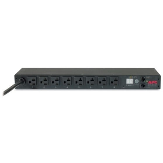 PDU en rack APC by Schneider Electric, avec compteur, 1U, 20 A, 120 V, (8) 5-20 AP7801B